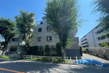 コスモ成増ガーデンステイツの外観（南西側から）　