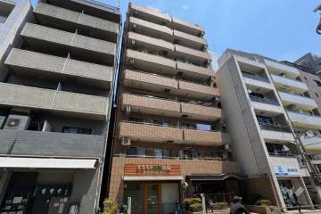 シャロン新板橋の外観（南西側から）