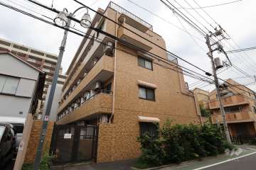 ライオンズマンションときわ台第二の外観（南東側から）