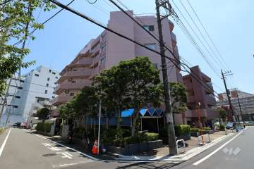 稲和高島平ハイムの外観（北西側から）