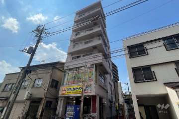 橋本コーポラスの外観（南東側から）