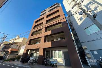 幸町コーポビアネーズの外観（南東側から）