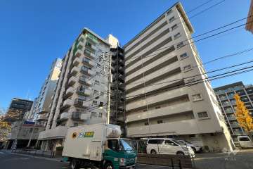 高島平グロリアハイツの外観（北西側から）