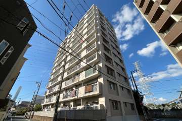 三田高島平第一コーポの外観（南東側から）