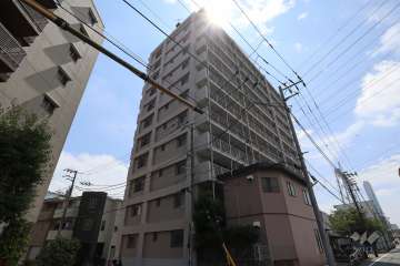 三田高島平第一コーポの外観（北東側から）