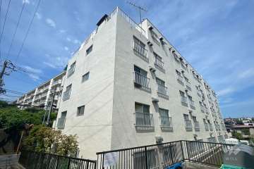 三田志村コーポの外観（北東側から）