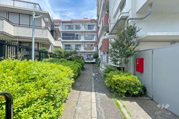 常盤台マイコーポの外観（南西側から）