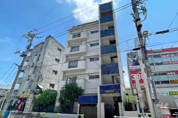 東武練馬サニーコーポの外観（北西側から）