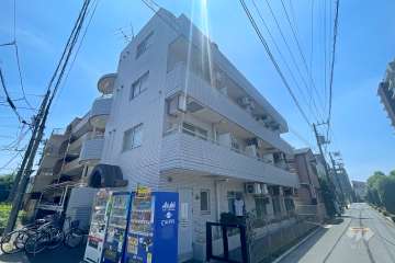 リバティパレス常盤台の外観（北西側から）