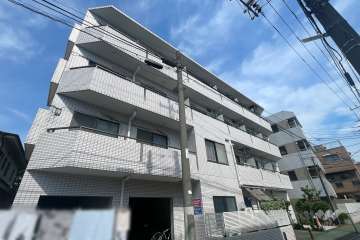 エルマーノ常盤台ヤグモの外観（南東側から）