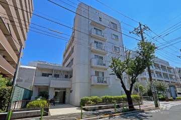 佐下橋ダイヤモンドマンションの外観（北東側から）