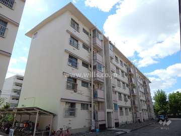 杭瀬第六団地20号棟の外観（北東側から）