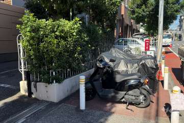 バイク置場