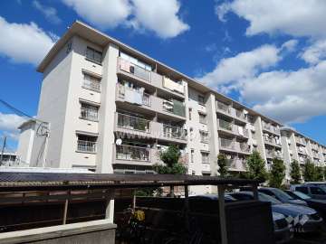 杭瀬第七団地24号棟の外観（南西側から）