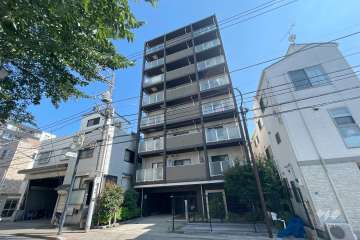 ジェノヴィア板橋本町グリーンウォールの外観（北西側から）