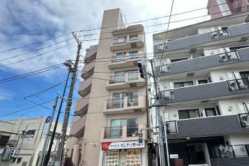 大和コーポの外観（北西側から）