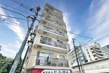 大和コーポの外観（東側から）
