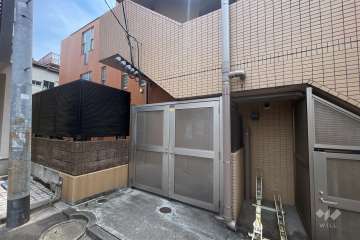 オートロック式の駐輪場