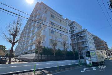 大山ローヤルコーポの外観（北西側から）