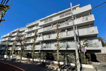 東急ドエルアルス志村坂上の外観（南東側から）