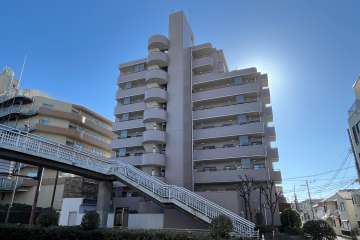 板橋桜川パークホームズの外観（北西側から）