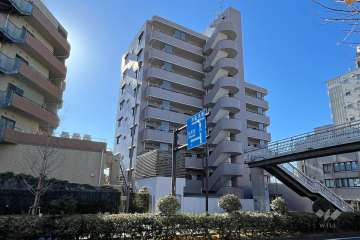 板橋桜川パークホームズの外観（北東側から）
