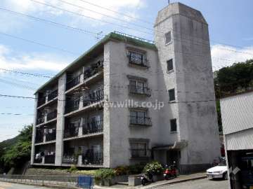 コーポ三矢の外観(南東から）