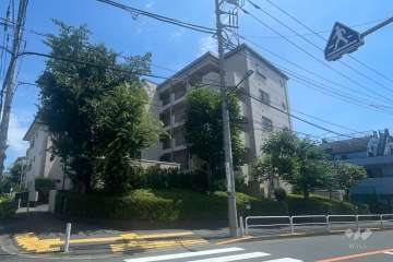 田園キャッスル志村の外観（北西側から）