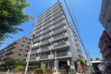 高島平第1サンパワーの外観（南東側から）