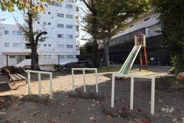 敷地に隣接する公園