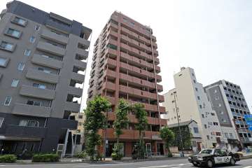 中板橋サニーコーポの外観（北東側から）