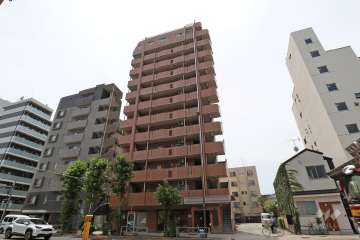 中板橋サニーコーポの外観（北西側から）