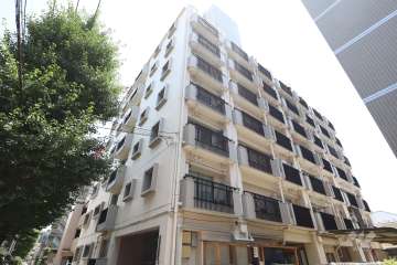 三田高島平第三コーポの外観（北西側から）