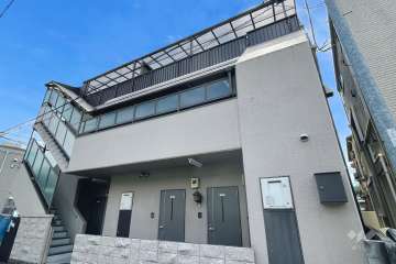 メゾン大谷口の外観（北西側から）