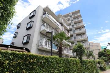 ユニーブル成増の外観（北西側から）