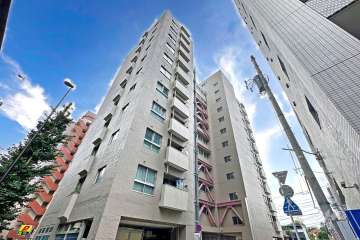 チサンマンション板橋の外観（北東側から）