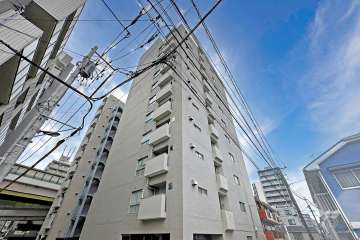 チサンマンション板橋の外観（北西側から）