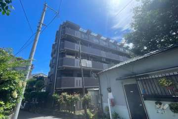 レーベンハイム常盤台南館の外観（南西側から）