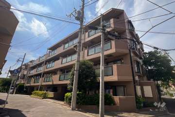 スカーラ板橋の外観（南東側から）