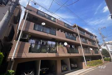 スカーラ板橋の外観（南西側から）