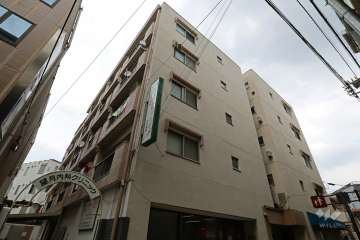 桂ハイツの外観（南西側から）