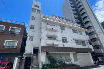 大山パールマンションの外観（北西側から）