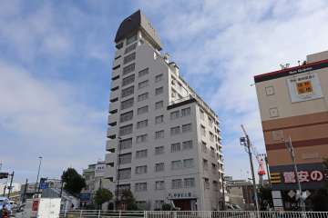 タカシマ志村マンションの外観（北西側から）