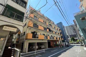 マンション板橋の外観（北西側から）