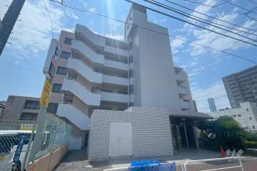 小豆沢ハイツの外観（北東側から）