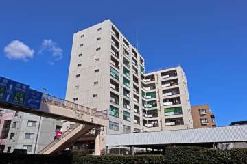 南常盤台ハイムの外観（南東側から）