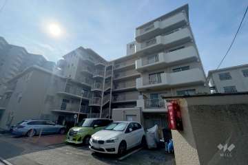 東武上板橋サンライトマンションＨ棟の外観（北西側から）