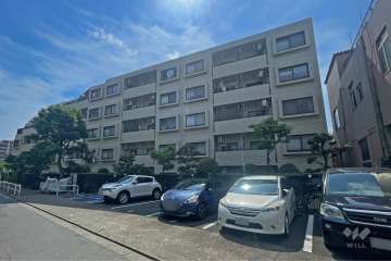 エスポワール常盤台の外観（西南側から）