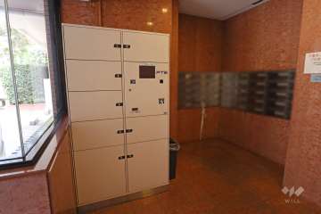 共用ポストと宅配ボックス