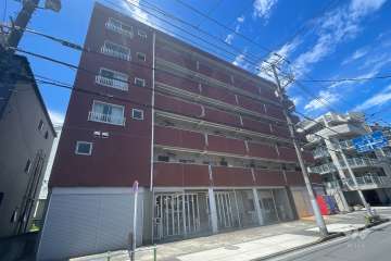 南常盤台サンライズの外観（東側から）　